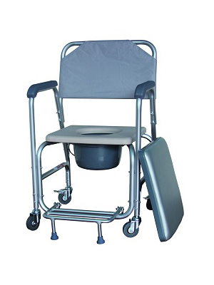 座便器（四輪、帶腳踏）